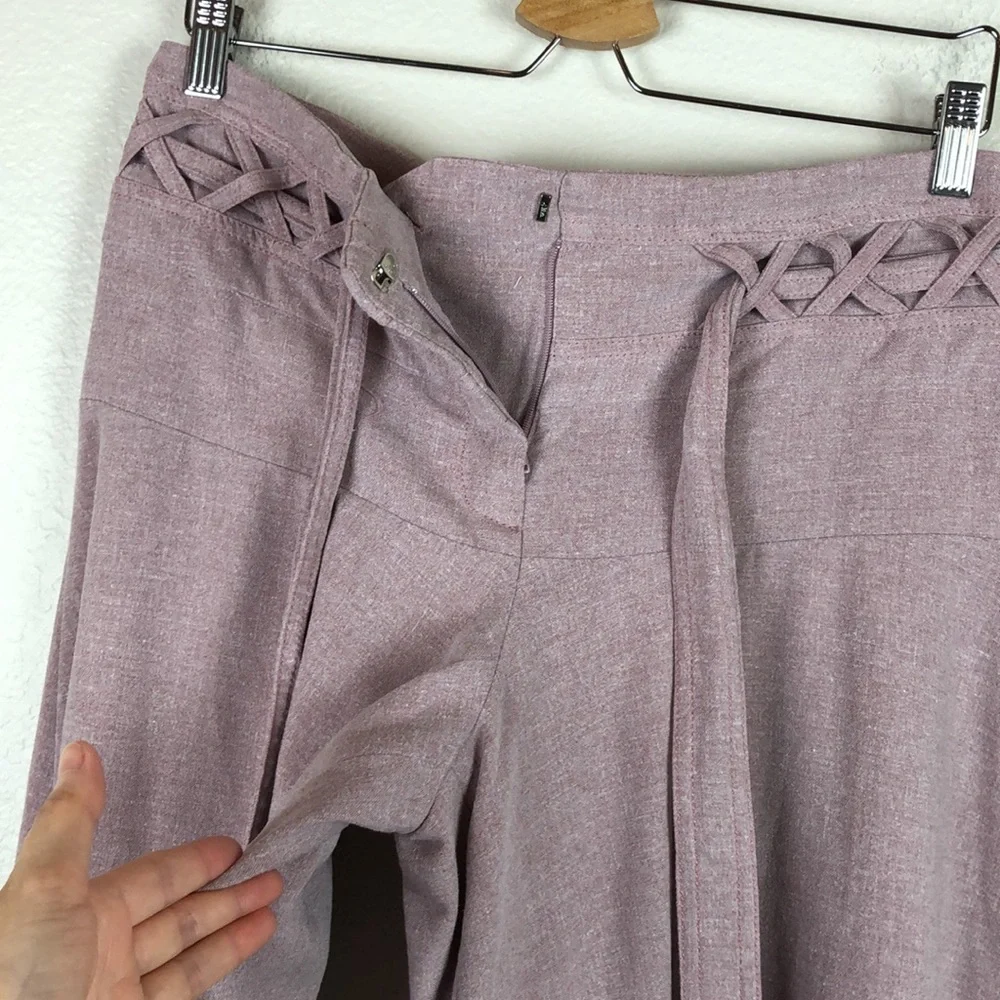 Jak & Rae Midi Culotte Skirt Pant Size 6 - Picture 5 of 11